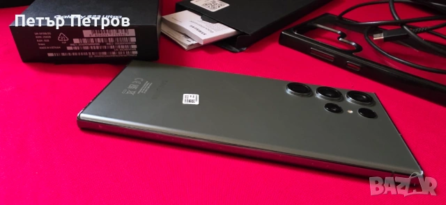 Samsung Galaxy S23 Ultra 256GB Green -Неразличим от нов! 440 евро!ПЪЛЕН КОМПЛЕКТ!, снимка 7 - Samsung - 53521438