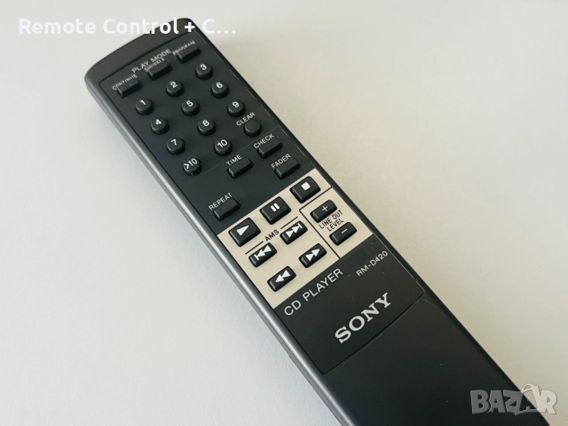 Дистанционно SONY RM-D420 (CD PLAYER)