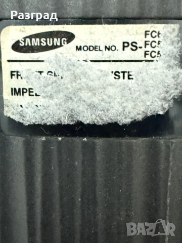 Тонколони SAMSUNG PS-FC, снимка 4 - Тонколони - 52677757