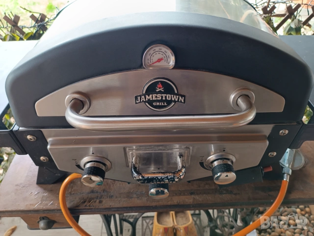 Газов грил Jamestown, снимка 2 - Газови котлони - 53812181