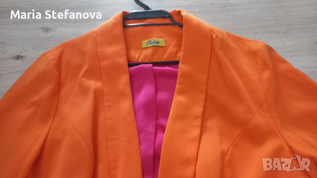 Оранжево сако Buffalo, снимка 5 - Сака - 41871513