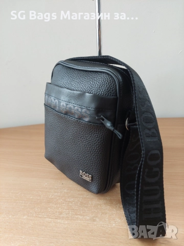 Мъжка чанта Calvin klein,Hugo boss,Armani мъжка чанта код 101, снимка 15 - Чанти - 45023290