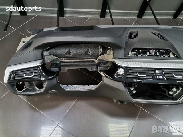 Арматурно Табло BMW 6 GT G32 Lci Черна Кожа Черен Шев БМВ Г32 ГТ - A53, снимка 4 - Части - 41359702