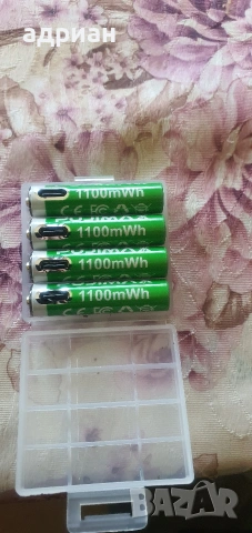 литиево-йонни батерий размер ааа