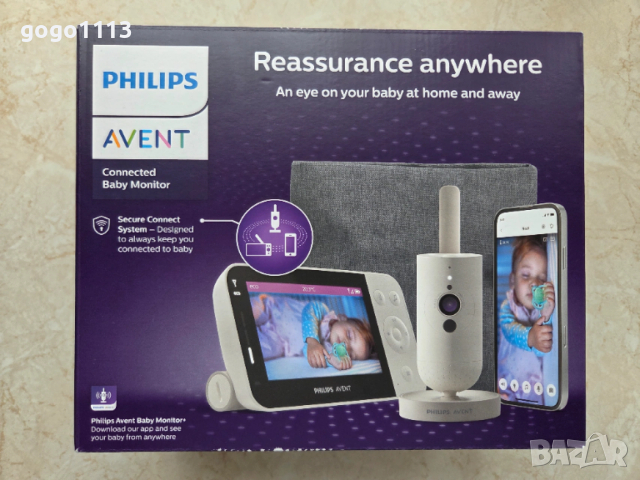 Чисто нов, неразпечатен бебефон Philips Avent SCD953/26, с гаранция