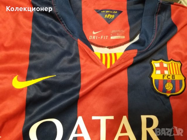 Тениска на Меси в Барселона на Найк / Messi, FC Barcelona, Nike, снимка 4 - Футбол - 41104613