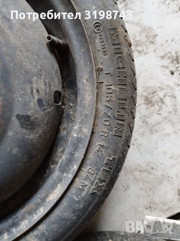  Gm 4х100 джанти резервни, снимка 4 - Гуми и джанти - 41085524
