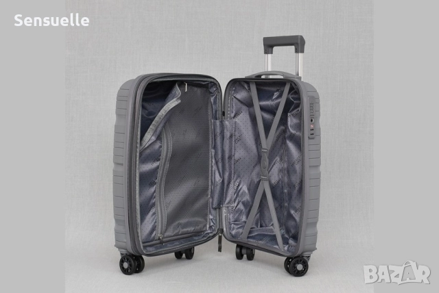 Куфар за ръчен багаж с колелца, снимка 4 - Куфари - 52809364