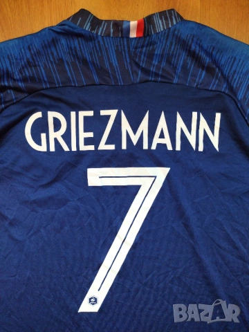 Griezmann #7 - мъжка футболна тениска на Франция, снимка 13 - Спортни дрехи, екипи - 53783279