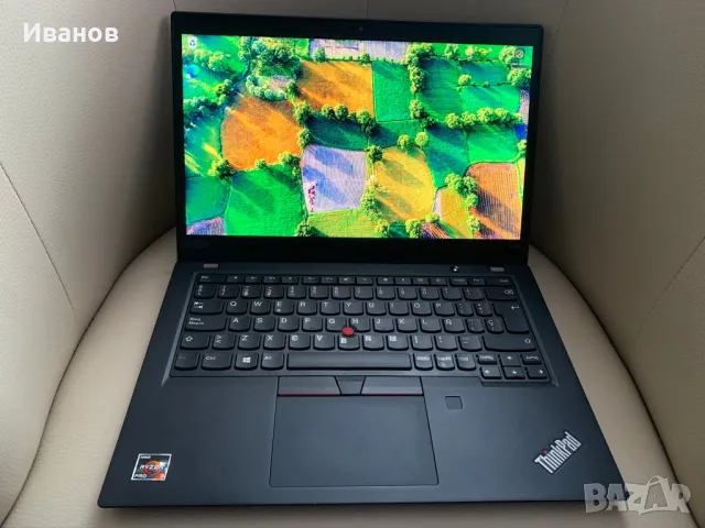 Lenovo Thinkpad X395 13.3” Ryzen 3 PRO 3300U 500GB SSD 8GB RAM, снимка 1 - Лаптопи за дома - 48590922