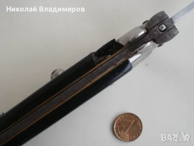 Голям 33,3 см. нож тип пеперуда италиански джобен , снимка 5 - Ножове - 49452829