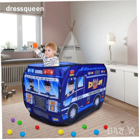 4782 Детски полицейски команден пост: Мобилен бус за специални мисии (3+ години), снимка 2 - Други - 53712478