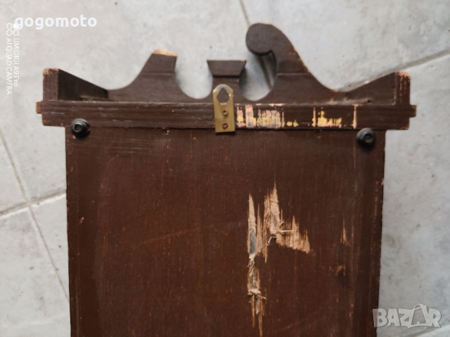 Стар винтидж античен стенен часовник, снимка 16 - Антикварни и старинни предмети - 36206088