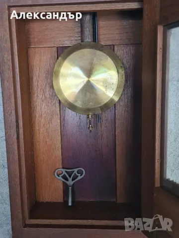 Стар стенен часовник , снимка 3 - Антикварни и старинни предмети - 47694969