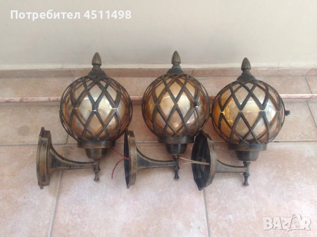 Градинска лампа omnia madlen, снимка 2 - Градински мебели, декорация  - 53871920