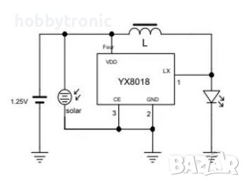 YX8018 solar LED driver , снимка 3 - Друга електроника - 44379080