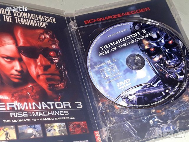 Колекция 2ДВД  бг.суб Терминатор 3, снимка 2 - DVD филми - 34286138