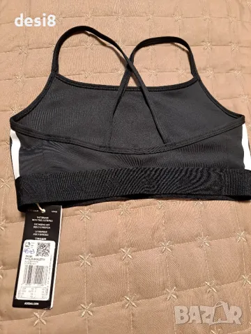 Спортно бюстие Adidas, снимка 3 - Корсети, бюстиета, топове - 49595989