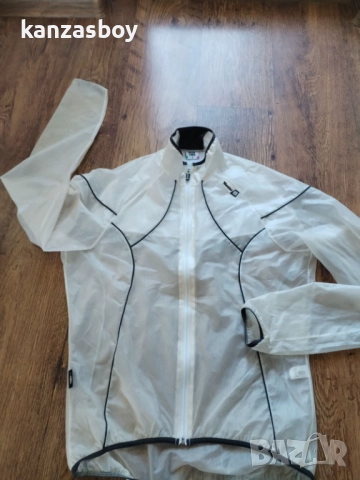 sms santini men cycling jacket waterproof windproof - ултралека вело-мембрана Л умалена, снимка 7 - Спортни дрехи, екипи - 51737030