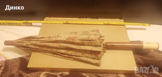 Дамски слънчев чадър на повече от 100години., снимка 4 - Антикварни и старинни предмети - 40244457