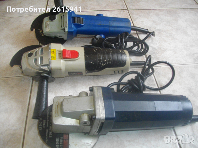 ЗА ЧАСТИ-ЗА РЕМОНТ-Германия/Белгия-500 Вата Ъглошлайф-ф115мм-Power Plus-Westfalia, снимка 1