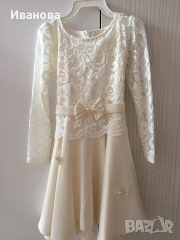 Рокля, размер 116, снимка 13 - Детски рокли и поли - 41522153