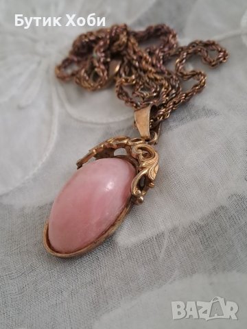 Винтидж колие, Чехословакия, снимка 7 - Антикварни и старинни предмети - 40448723