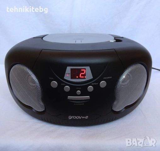 ⭐⭐⭐ GROOVE ⭐⭐⭐ Чисто нова английска микро системка със CD плеър (буумбокс)