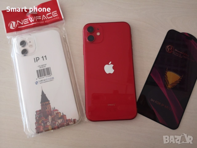 iPhone 11 Red/100% battery health , снимка 5 - Apple iPhone - 53084010