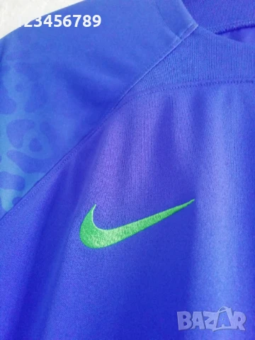 Brazil Nike нова оригинална тениска фланелка футболна Бразилия размер L, снимка 8 - Тениски - 51058572