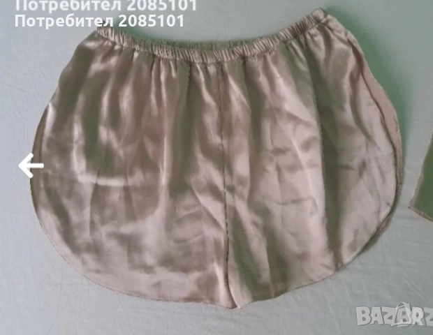 Дамска сатенена пижама, снимка 2 - Пижами - 51972442