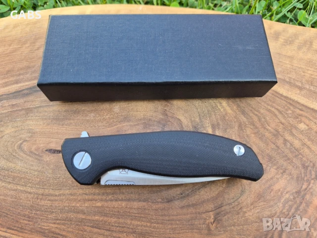 Сгъваем джобен нож SHIROGOROV,стомана D2,три цвята,SH207, снимка 8 - Ножове - 50985055