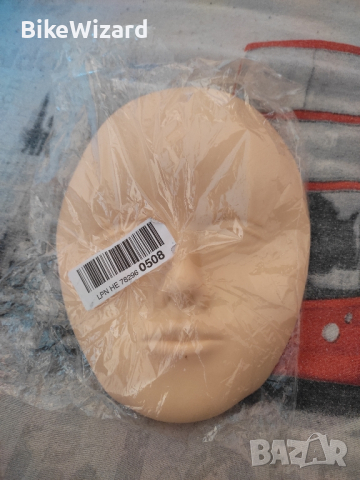 Обучаваща глава / лице за грим 20х16 см.НОВА