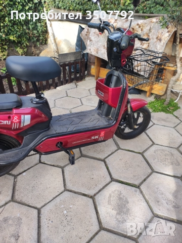 електрически скутер, снимка 2 - Мотоциклети и мототехника - 52953146