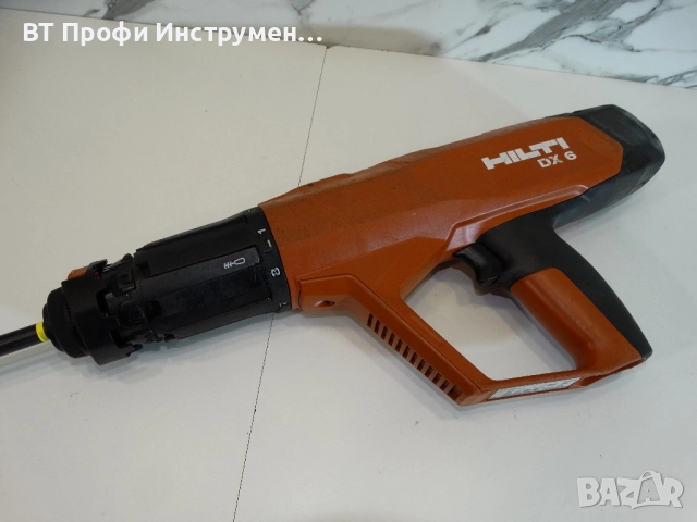 Hilti DX 6 - IE - Уред за директен монтаж на изолация, снимка 5 - Други инструменти - 52668526