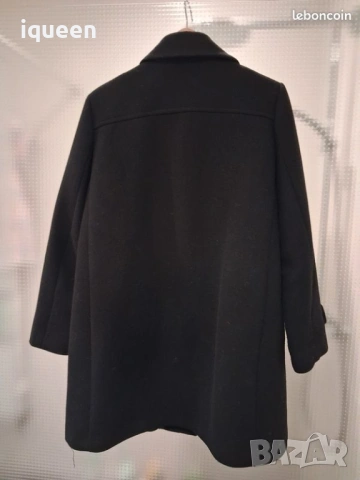 Черно палто MANGO, снимка 3 - Палта, манта - 53276687