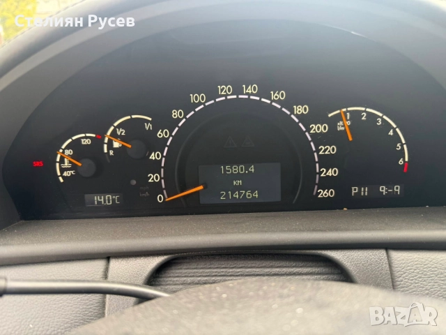 Mercedes-Benz CL 500 5.0 306к.с -цена 14 100лв или 7209.22 евро - регистрирана , прехвърля се веднаг, снимка 14 - Автомобили и джипове - 51975369