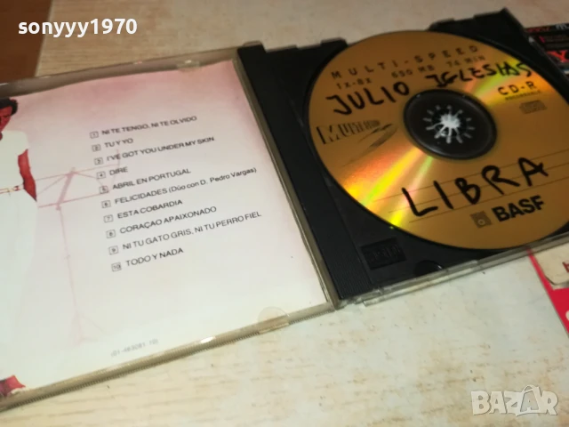 JULIO IGLESIAS CD 2907251123, снимка 13 - CD дискове - 51176936