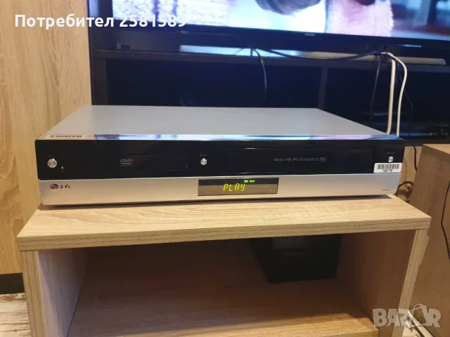 Комбо DVD-VHS Рекордер LG V290H HI FI STEREO с  HDMI!, снимка 6 - Плейъри, домашно кино, прожектори - 55738309