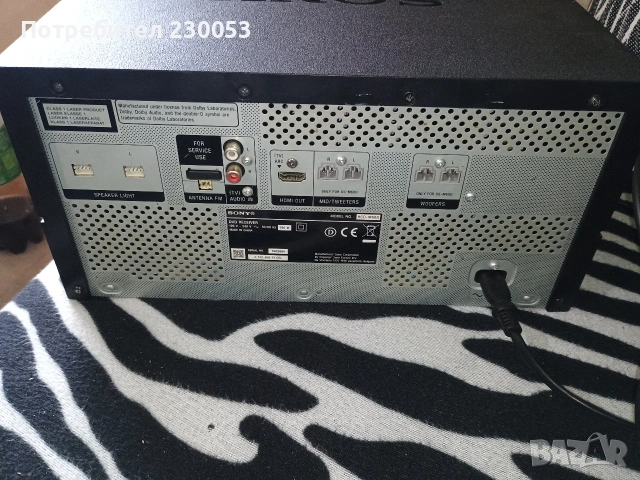 Sony sheikh dvd hcd-m60d, снимка 2 - Аудиосистеми - 53572409