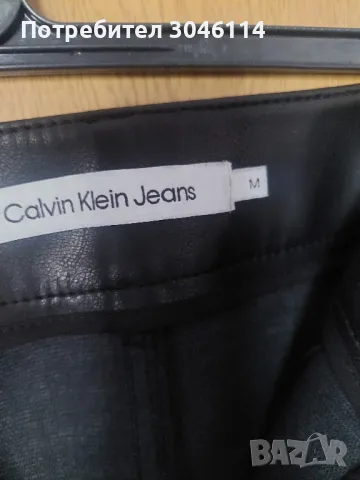 кожена пола Calvin Klein, снимка 4 - Поли - 49243121