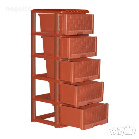 Пластмасов шкаф на 5 нива за играчки, за дрехи за учебници! ШКАФ ЗА ДЕТСКАТА СТАЯ! ТОП ЦЕНА 49лв