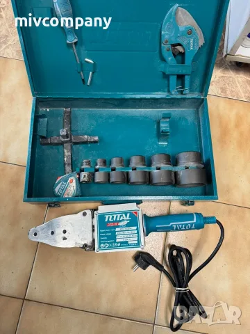 Поялник за полипропилен Total F20-63mm 800/1500w, снимка 3 - ВИК - 55776582
