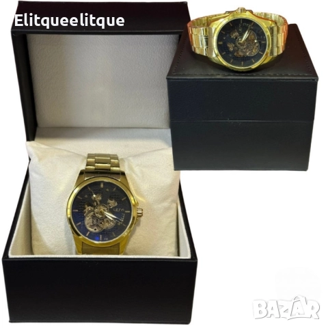 Луксозен механичен часовник LEIYI – стил, класа и прецизност, снимка 4 - Мъжки - 52278922