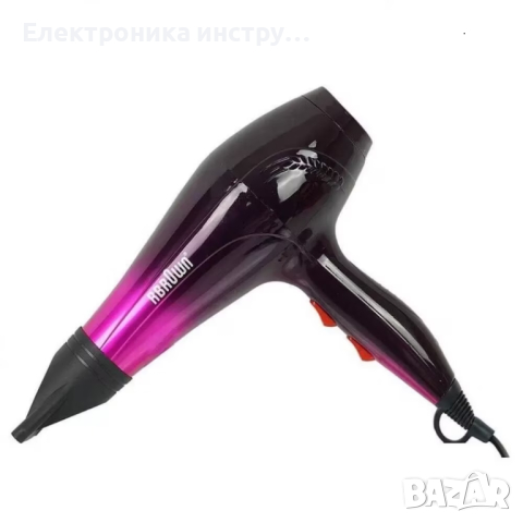 Мощен 5000W сешоар с дифузер Сушене на коса изправяне къдрене прическa