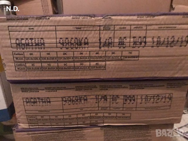 ГРАНИТОГРЕС АГАТА СИВА 9868, РАЗМЕР 33.3/33.3 см, 3,5 м2, общо 32 плочки, снимка 7 - Гранитогрес и плочки - 41291694