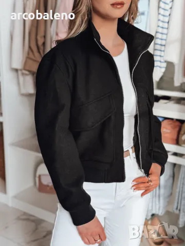 Дамско преходно овърсайз бомбър яке LUMINA, 3цвята , снимка 8 - Якета - 49242079