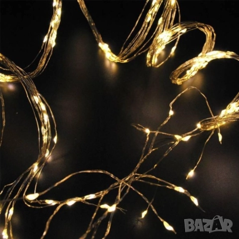 Декоративен сноп от 200 LED светлини , снимка 15 - Лед осветление - 52086462