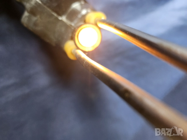 поялник: 3 броя "пистолет" 60, 80 и 100w, индукционни- с лампа и "прав" - 160w, полски, дърв.дръжка, снимка 4 - Други - 34097758