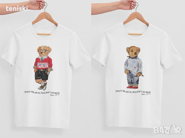 Мъжка тениска Ralph Lauren Bear принт 12 модела всички размери , снимка 2 - Тениски - 30548783